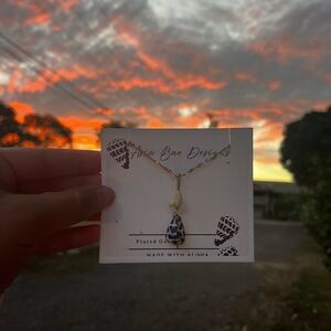 Hebrew shell necklace